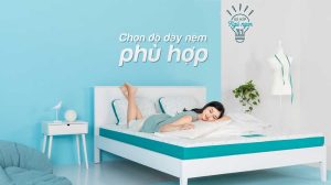 Chọn độ dày nệm