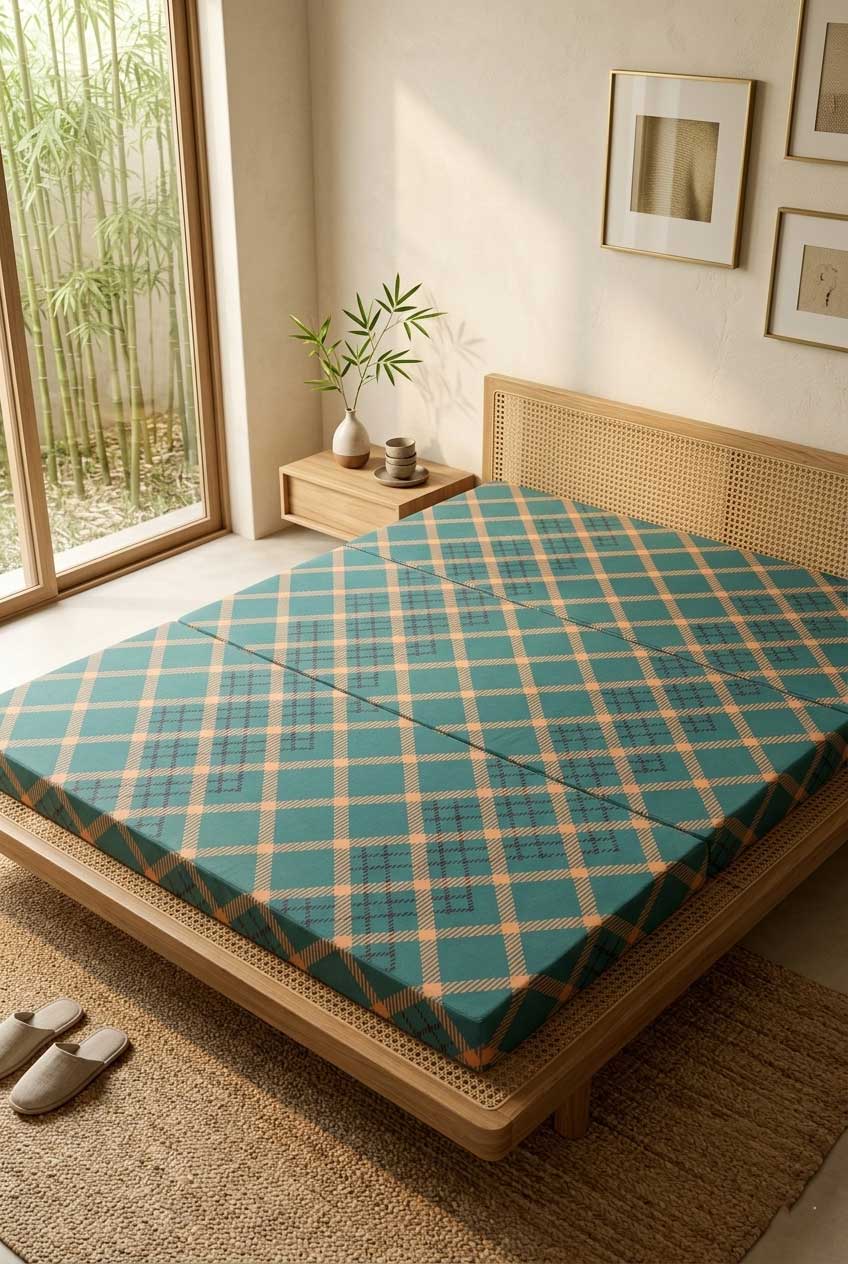 Đệm Bông Ép 1m8x2m dày 18cm