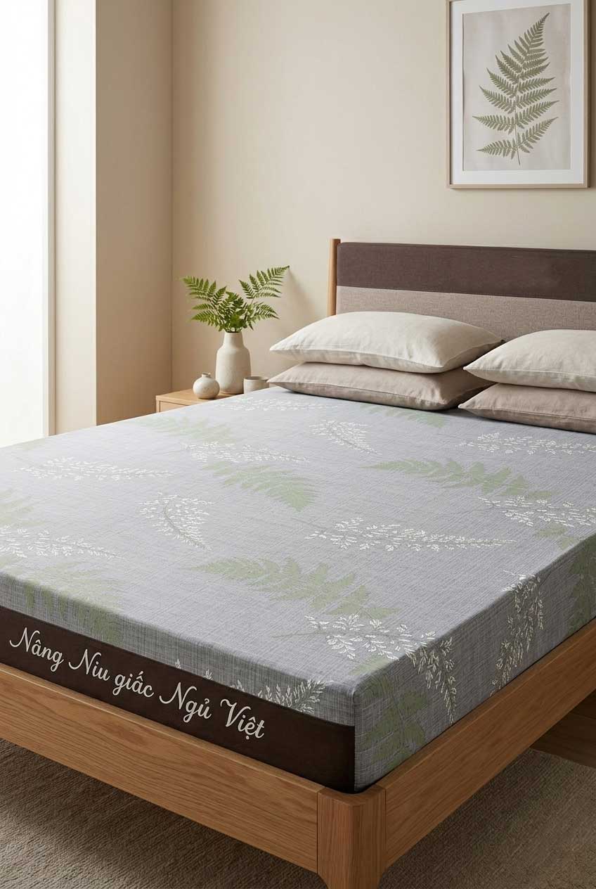 Đệm Bông Ép 1m5x1m9 dày 9cm