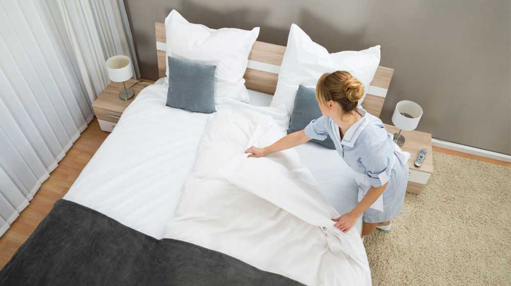 Vệ sinh nệm bông ép đúng cách